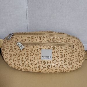 Guess Tan Logo Belt Bag